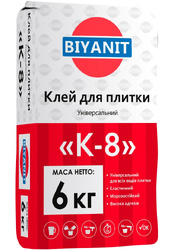 Клей для плитки К-8